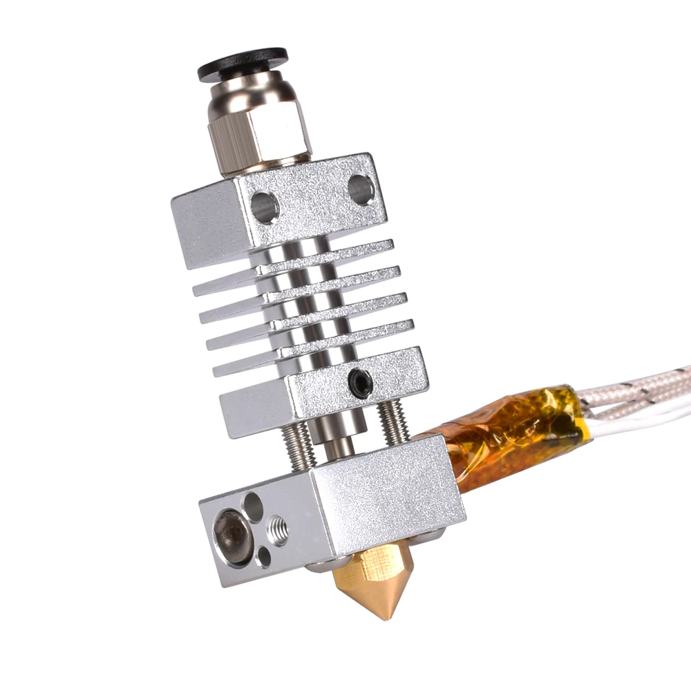

3D V6 All Metal J-head Hotend Kit For CR10/CR-10/CR-10S Extruder Bowden Extruder 1.75/0.4MM Nozzle For 3D Printer Parts Heater