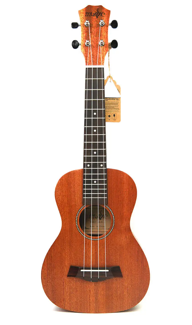 only ukulele 2" Гавайские гитары укулеле концертная мини-гитара Hawai корпус из красного дерева для рыбалки рисунок кости Электрический Ukelele с звукоснимателем EQ УКУ gitara - Цвет: only ukulele