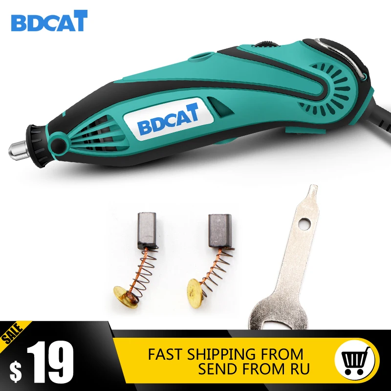 Новинка 2018 стильная электрическая мини ДРЕЛЬ Dremel BDCAT полировальная машина
