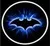 Batman Беспроводной Автомобильный Дверной светодиодный лазерный проектор с логотипом Ghost Shadow светильник 1 шт. Автомобильный Универсальный ForToyota Ford Volkswagen Mercedes-Benz - Испускаемый цвет: Batman
