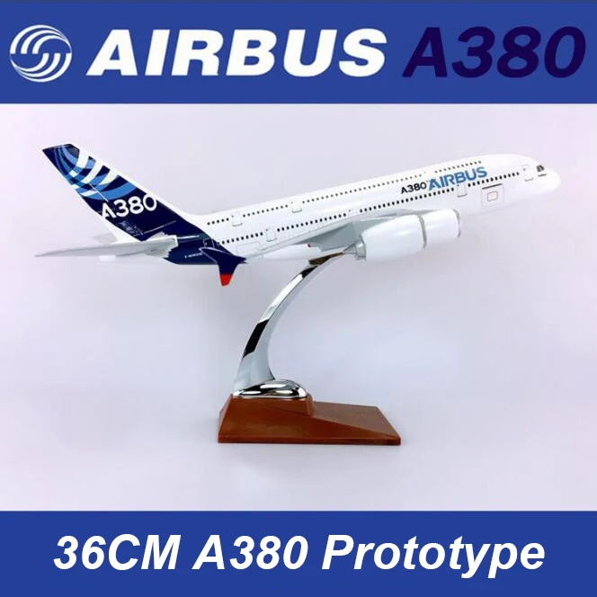 

collectible 35cm airplane model toys Ireland airlines airbus A380 aircraft model diecast plastic alloy plane gifts for kids