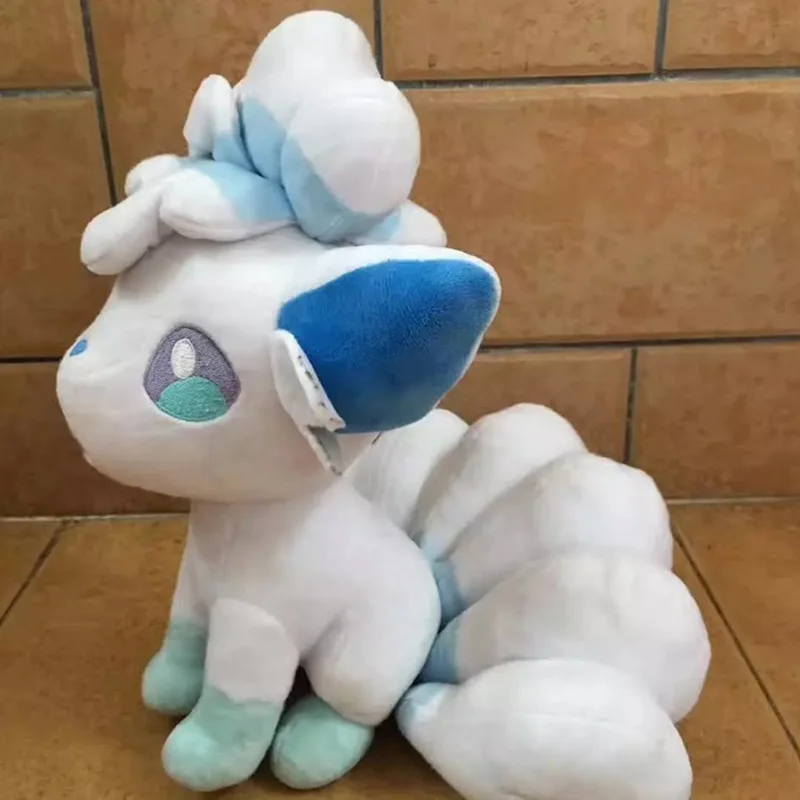Аниме плюшевая кукла алола вульпикс 20 см/28 см Alolan Ice Sixtails Fox детские подарки