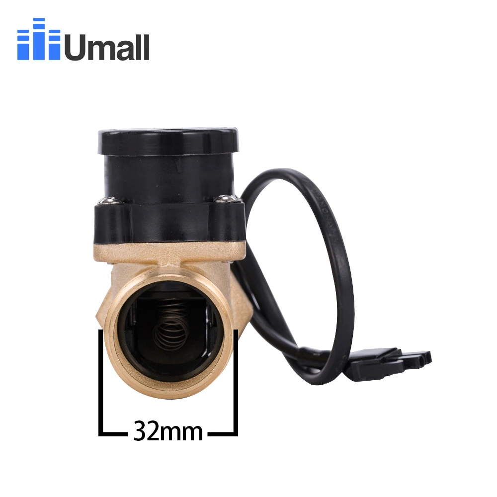 Umall HT 800 1 дюйм Датчик потока водяной насос переключатель легко подключить