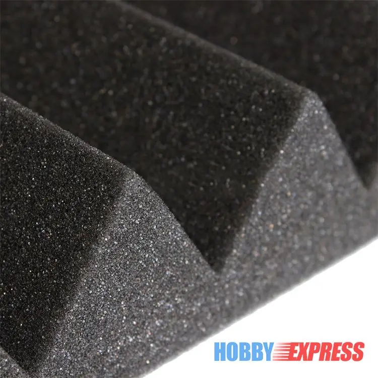 Новый 96 шт. Белый и Черный Комплект Клин Акустическая Пена плитка Поглощения