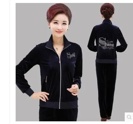 Новинка 2017 Лидер продаж Женский бархатный комплект из двух предметов для женщин