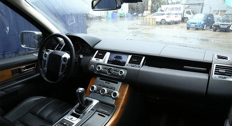 ABS хромированные автомобильные аксессуары центральный контроль CD Кондиционер панель отделка рамка для Land Rover Range Rover Sport L320 2012 2013