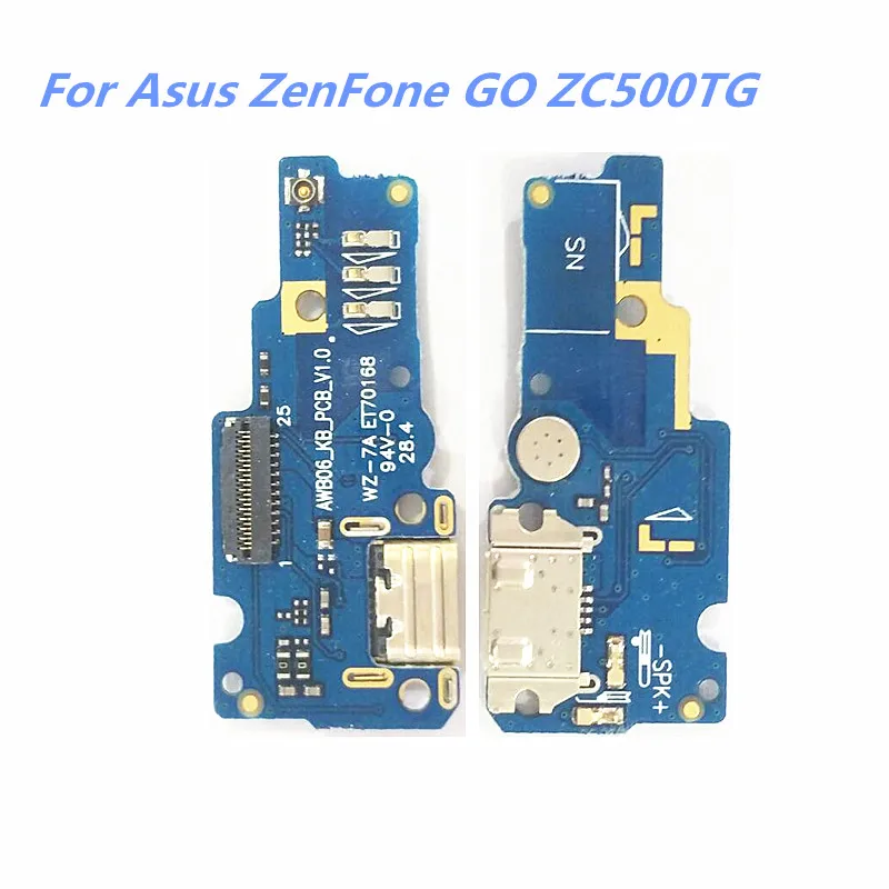 

USB charger connector For Asus ZenFone GO ZC500TG USB Charging Dock Port Connector Flex Cable Replacement Spare Parts