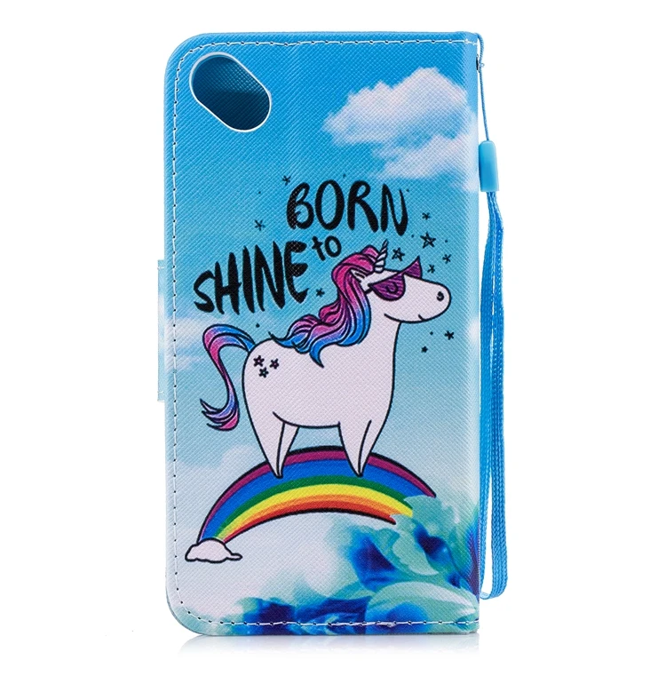 Чехол для телефона Etui Funda для Coque Wiko Sunny 2 Plus, чехол-книжка из искусственной кожи, чехол-кошелек для Wiko Sunny 2 Plus, корпус Capinha Hoesje