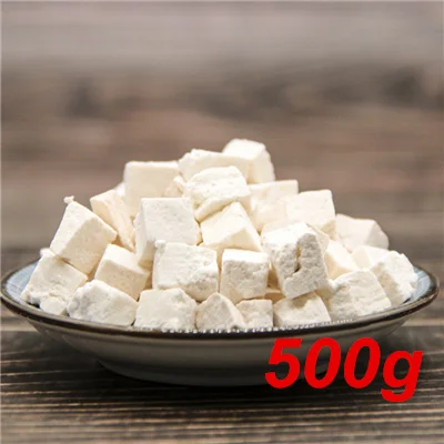 500g Органические фу Лин фулинг склеротия Poriae Cocos Poria натуральные китайские травы - Цвет: 500g