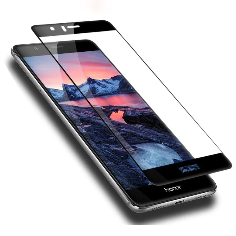 Закаленное стекло 9H с полным покрытием для Huawei Honor 8X 8C V8 8 9 Lite 7C 7X 9i защитный экран 6A