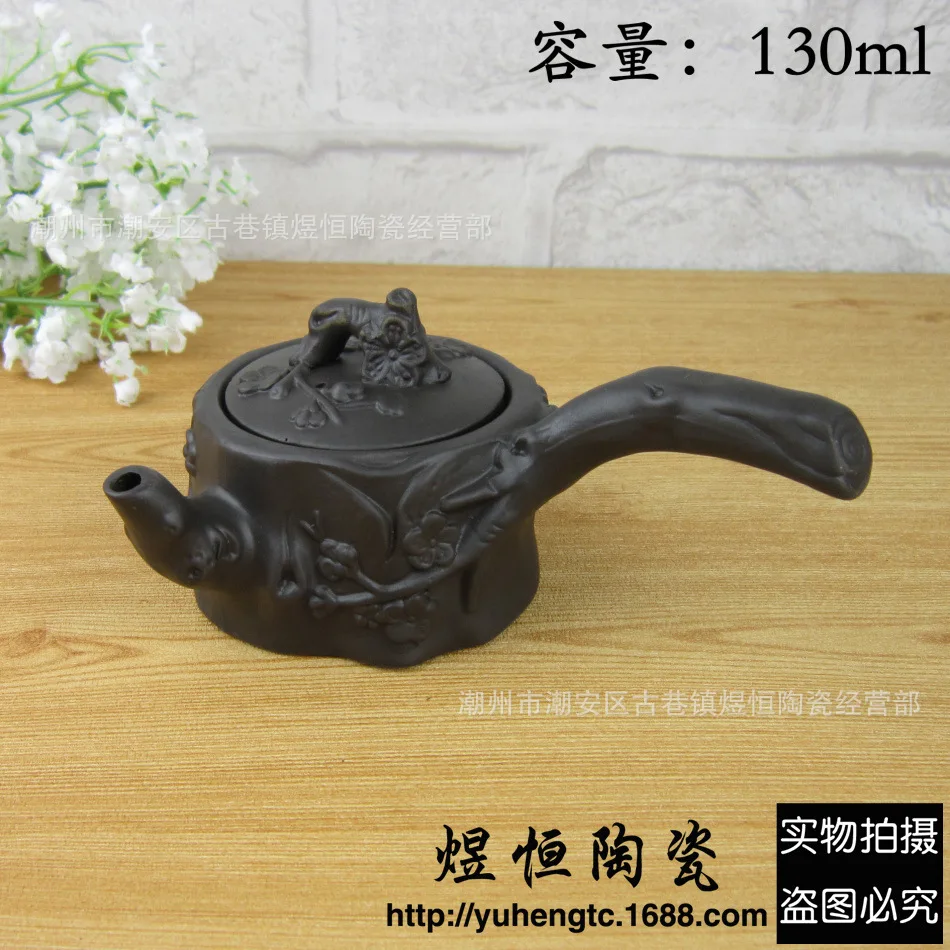 Подлинный чайник yixing 130 мл чайный сервиз из фиолетовой глины Кунг фу китайская