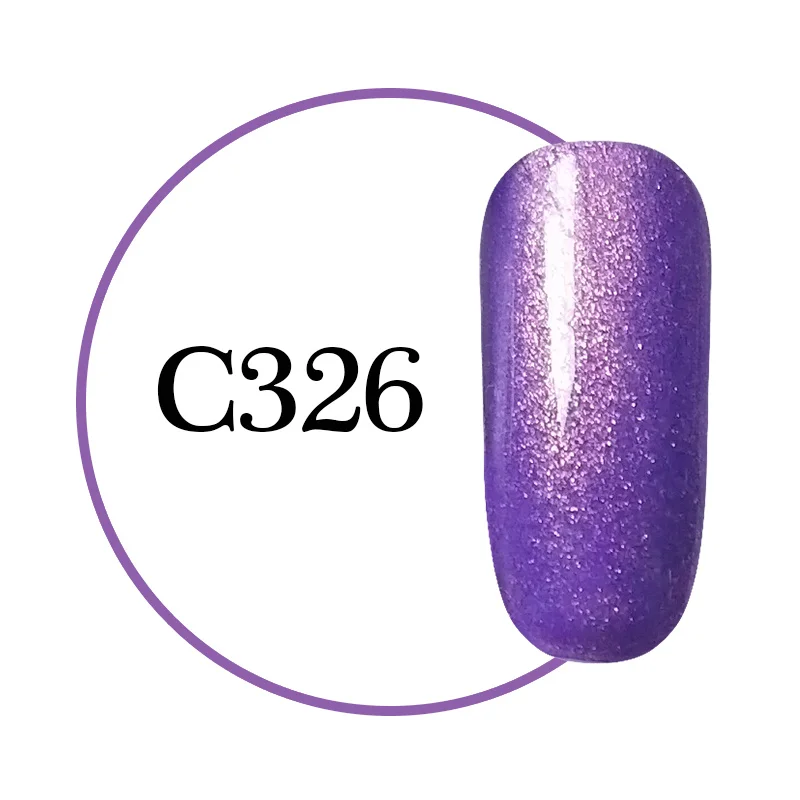 C326 M. ladea, 5 мл, замачиваемый Гель-лак, Блестящий лак для ногтей, 1 баночка, покраска, УФ-и светодиодный гель для ногтей, buliding - Цвет: C326