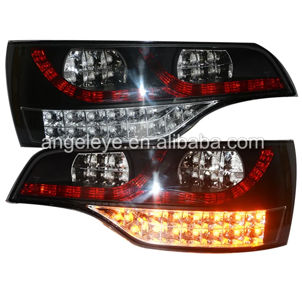 

For AUDI Q7 2006-2010 year LED Tail lamp For Q7 Rear lights Black housing Clear Cover SN
