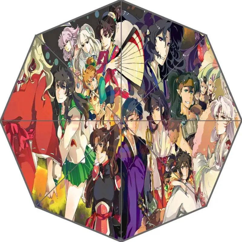 Новое поступление Inuyasha Аниме Прохладный Зонты удивлен подарок для друга на день рождения