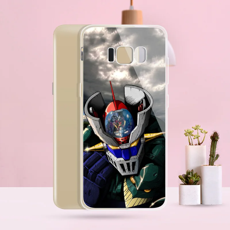 N140 Mazinger Z Soft TPU Silicone Cover For Samsung Galaxy A3 A5 A6 A7 A8 A9 M10 M20 S10 S10E Lite Plus 2017 2018 Case |