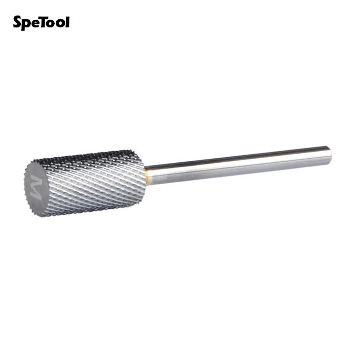 SpeTool 6 уровней зернистости, вольфрамовое твердосплавное сверло для ногтей, аксессуар для электрического маникюрного станка, профессиональный инструмент для маникюра, салонный инструмент для удаления геля