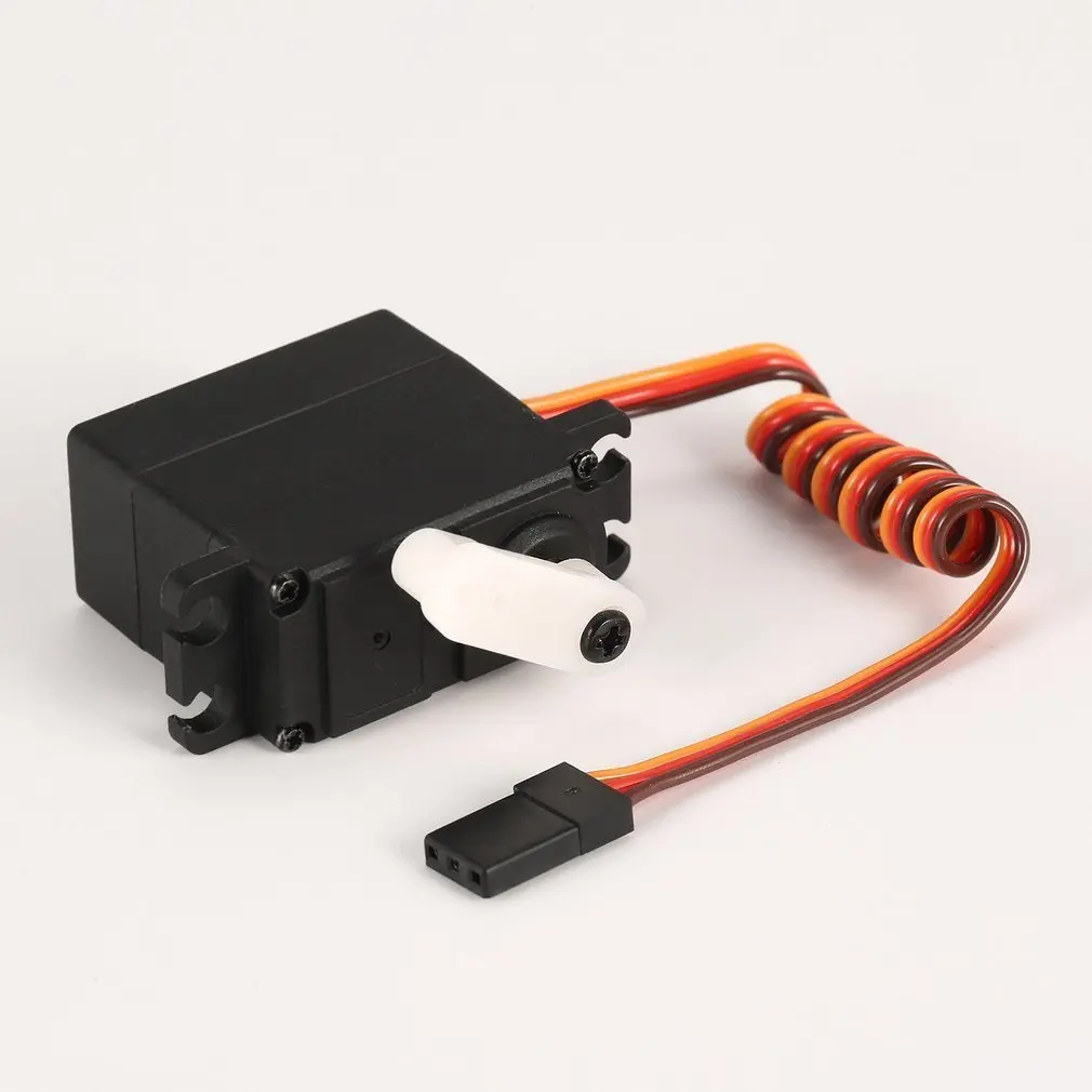 Металлический Шестерни Servo 4,8-6 V 3 провода JR Разъем для 1/12 Feiyue FY-01 FY-02 FY-03 RC автомобиль грузовик на гусеничном ходу рулевой тяги аксессуары