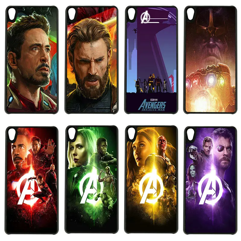 Для sony Xperia z1 z2 z3 z4 z5 m4 m5 X XA XA1 XZ E4 E5 компактный корпус Горячая Мстители чехлы для