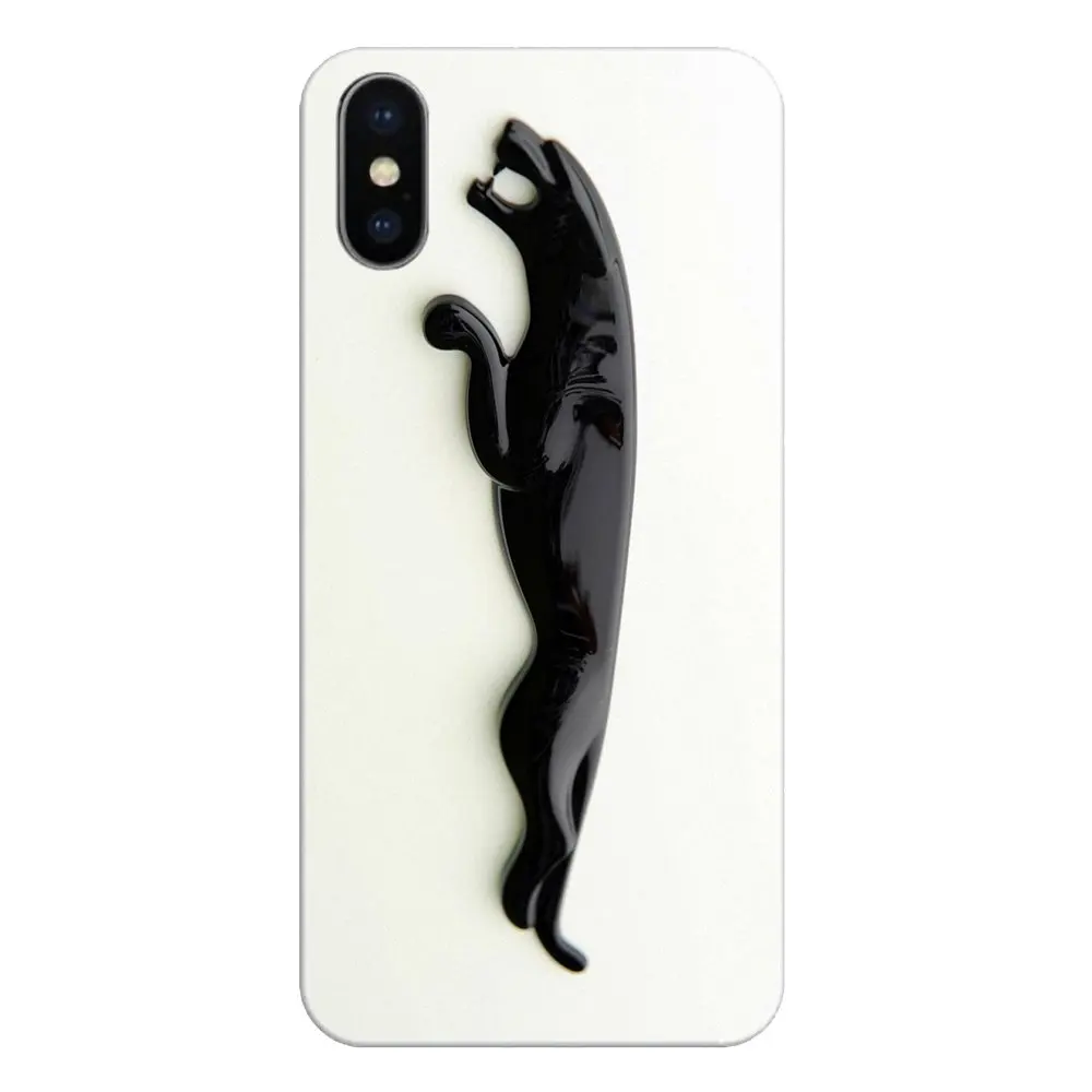 Super Jaguar car LOGO Art Print For Samsung Galaxy Note 8 9 S9 S10 A8 A9 Star Lite Plus A6S A9S Transparent Soft Cases Covers |