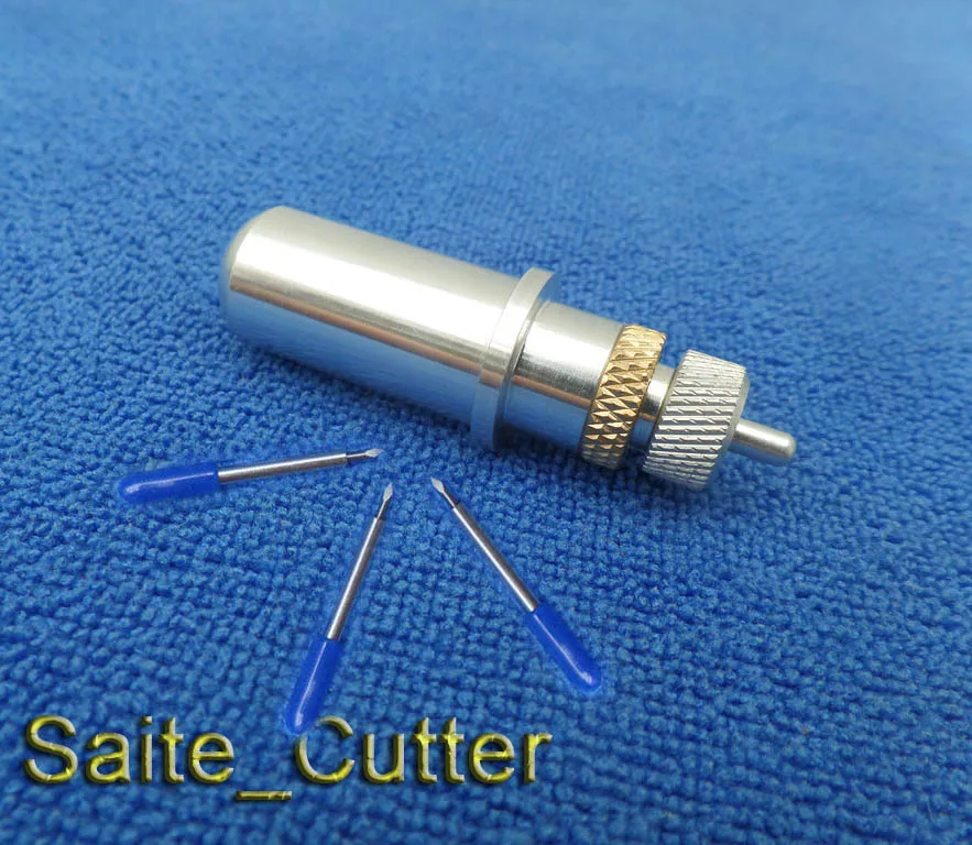 3 шт. 60 градусов режущее лезвие Roland + 1 новый режущий плоттер держатель лезвия