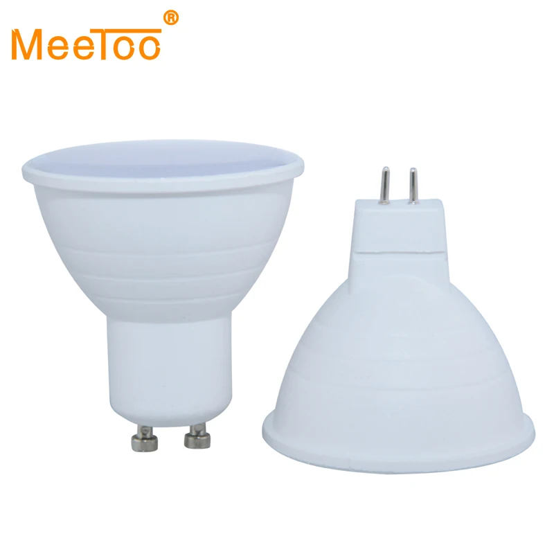 Светодиодсветильник лампочка направленного света GU10 MR16 5 Вт 7 220 В LED COB чип Smart IC 120