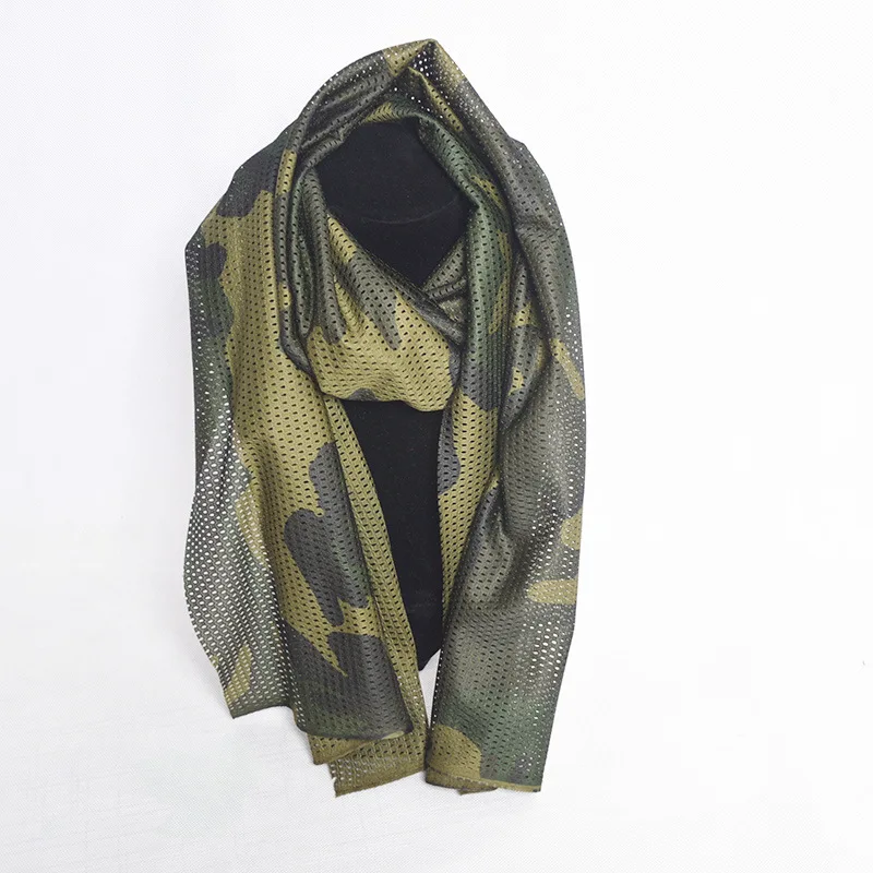 Мужские или женские камуфляжные Военная Униформа Вентиляторы Camo Шарфы для