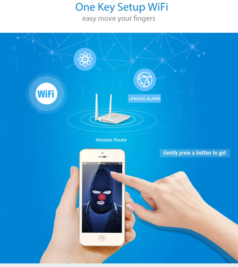 Смарт-камера с Wi-Fi беспроводной умный дом безопасности наблюдения IP камера двухстороннее аудио приложение Управление работает с Alexa Google Home