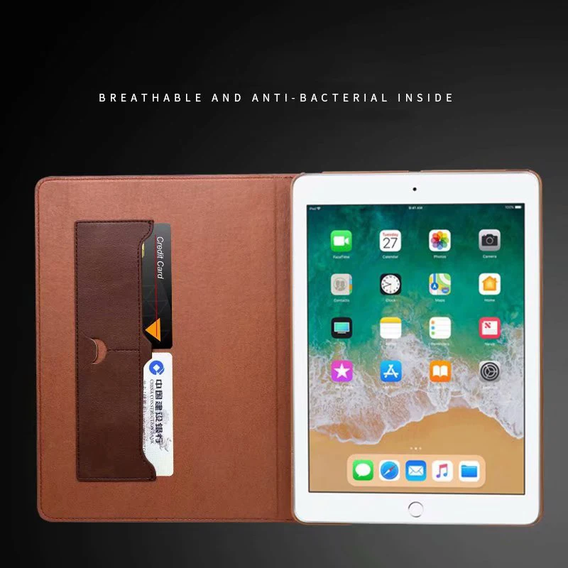 Ультра Премиум кожаный чехол портфель для ipad air/2/ipad 9 7 2017/2018/iPad pro Ретро Авто