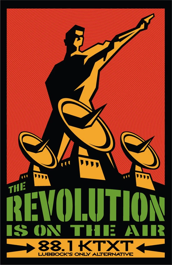 Revolution is on the Air Radar WW2 винтажный плакат Картина на холсте DIY настенная наклейка