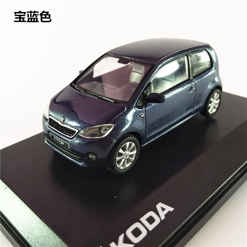 Abrex масштаб 1/43 Чехия Skoda Citigo литые под давлением металлические модели автомобиля