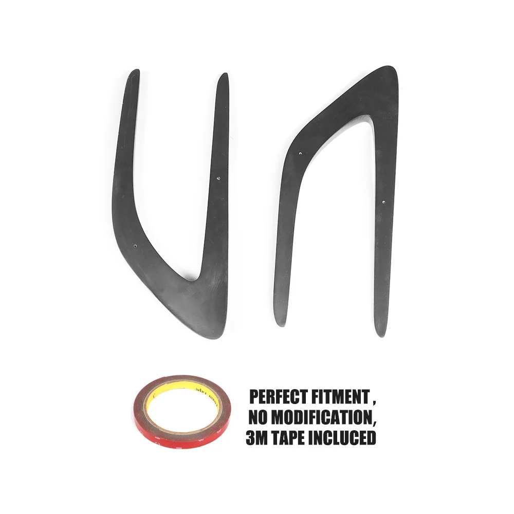 2PCS/SET Carbon Fiber Front Side Fender Vents Decoration Scoops for Mercedes-Benz C-Class W205 C205 C63 AMG 2015 - 2017 | Автомобили и