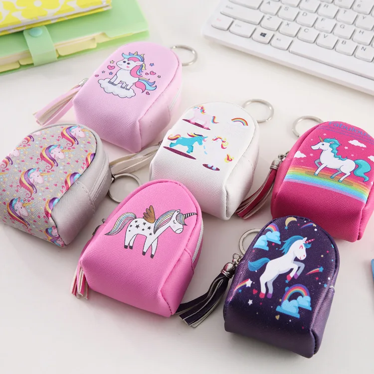 Мультяшный Кошелек для монет my little pony, Женская мини-гарнитура, сумка для кредитных карт, ручная сумка для ключей, маленький кошелек, Модная Портативная сумка
