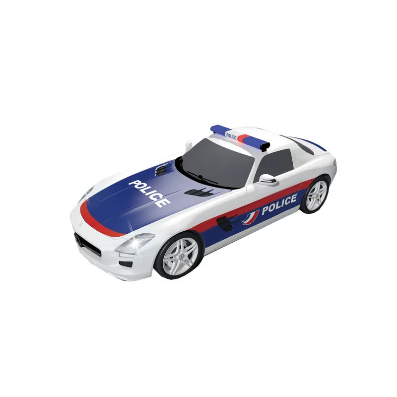 Забавный гоночный трек, игрушечный автомобиль, трек, совместимый с большинством треков, гибкая Автомобильная игрушка, детский подарок для мальчика - Цвет: Синий