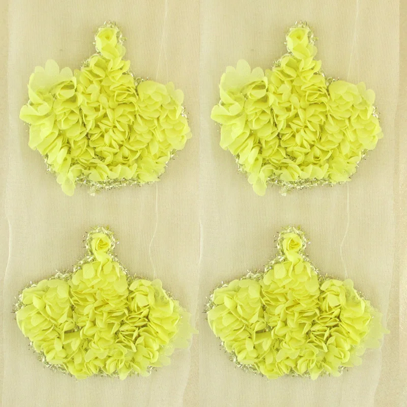 David accessories потертый цветок для головная повязка, аксессуары для волос 1 ярд, материал "сделай сам", свадебный подарок обёрточная бумага, 1Yc6162 - Цвет: 80x90mm