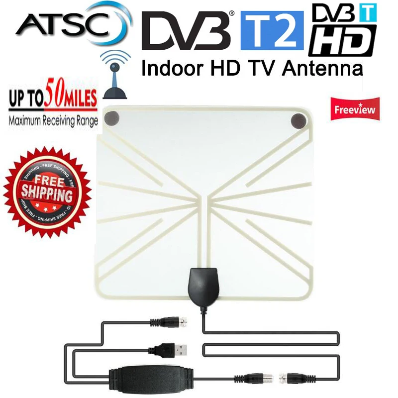 Активный усилитель мощности встроенный антенна для ТВ в помещении dvb t2