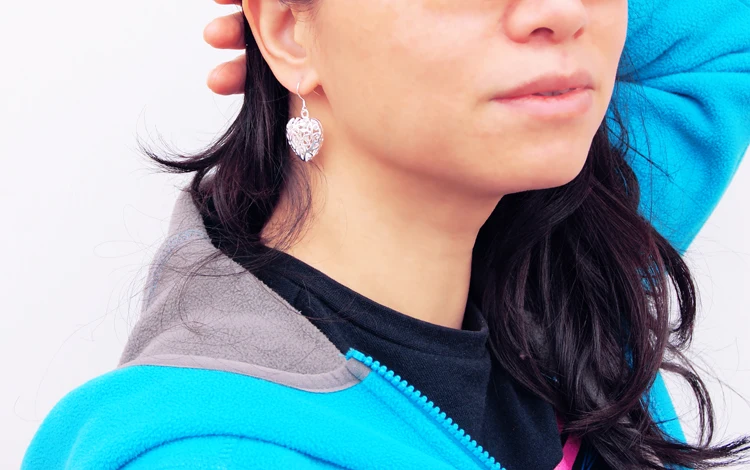 Новые модные женские серьги из серебра 925 пробы популярные ювелирные изделия в