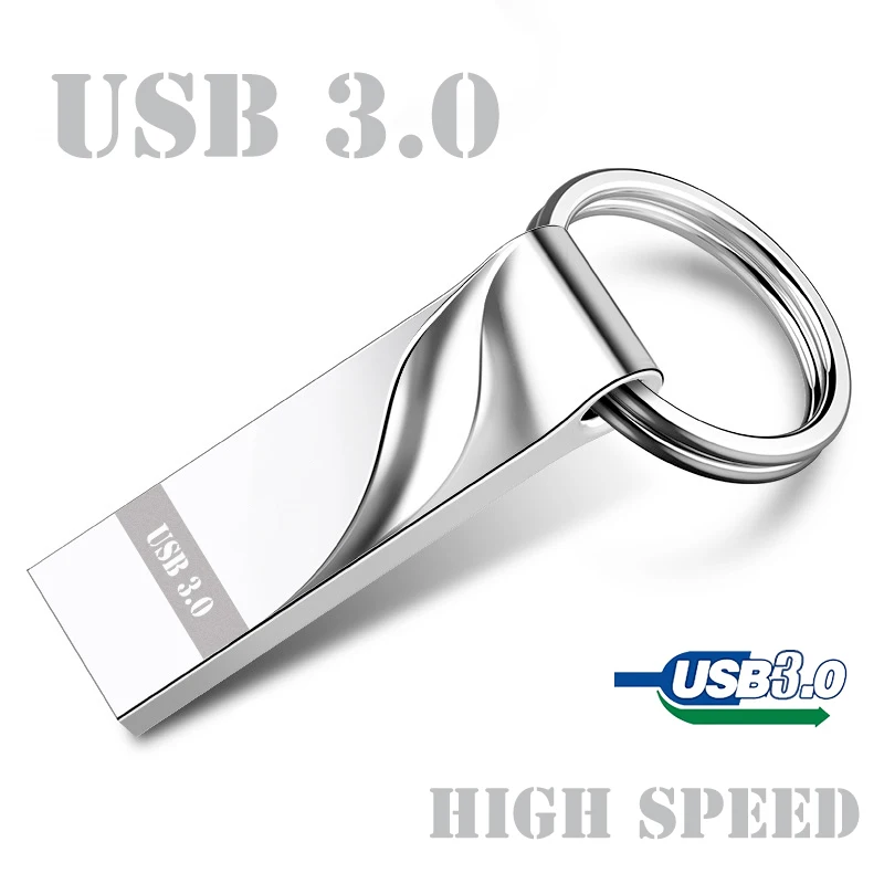 USB 3.0 Usb 3,0 флеш-накопитель 64GB с логотипом на заказ, USB флеш-накопитель 4GB 16GB 32 GB, металлический флеш-накопитель Usb3.0, карта памяти, водонепроницаемый диск на ключ - Цвет: USB 3.0