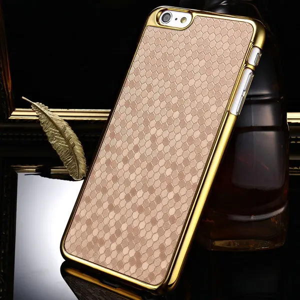Роскошный Жесткий Чехол для iPhone 6 Plus 5 дюймовый ретро чехол из искусственной кожи