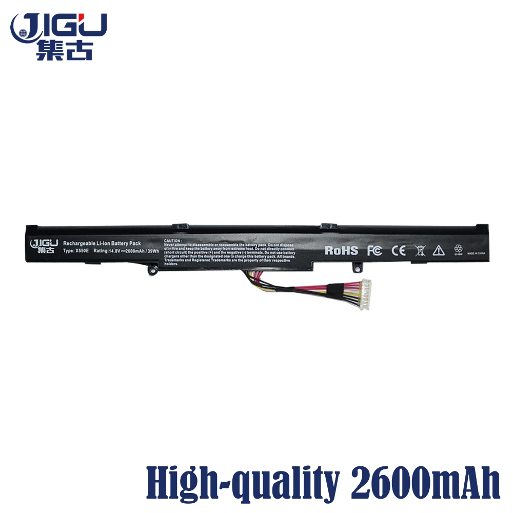 JIGU ноутбука Батарея A41 X550E для Asus A450 A450C A450E R752L A450JF A450V A550D F450 K751L F450E F450J F450V F550D