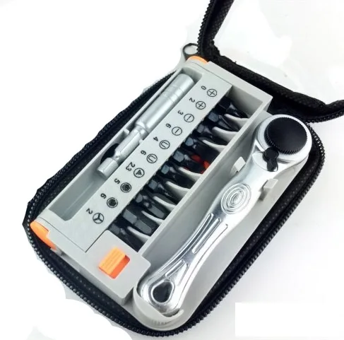 

high quality mini ratchet handle wrench ratchet screwdriver set with screw bits