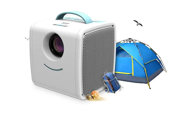 Gigxon Q2 портативный домашний мини-проектор 320*240P поддержка 1080P AV USB SD карта HDMI интерфейс для игры в кино Светодиодные проекторы