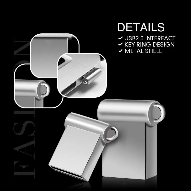 Супер мини usb 2 0 флеш накопитель металлический 32 ГБ USB флэш 64G 16 8 4 u диск карта