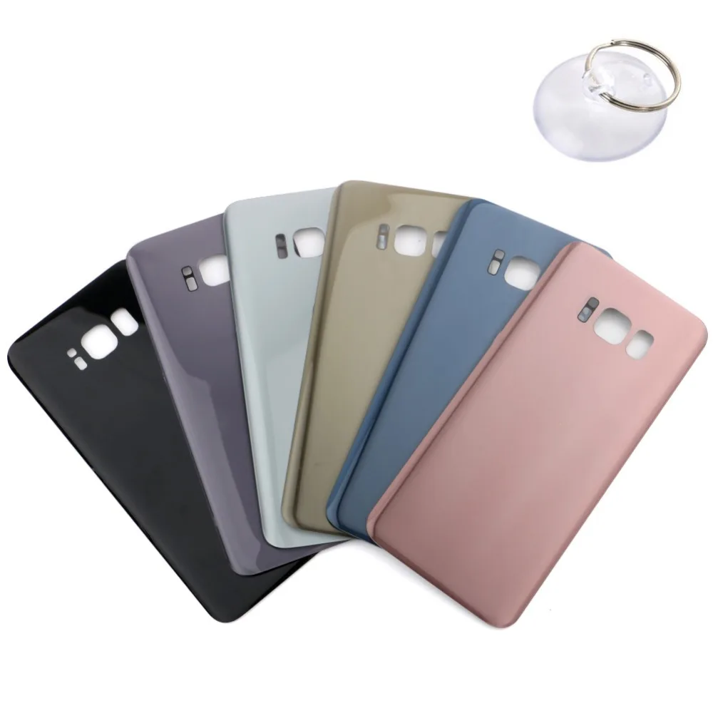 Back Housing Cover for Samsung Galaxy S8Plus S8+ 6.1&quotBattery Rear Door Case Replacement Battery Shell with Suction Cup Open Tool |