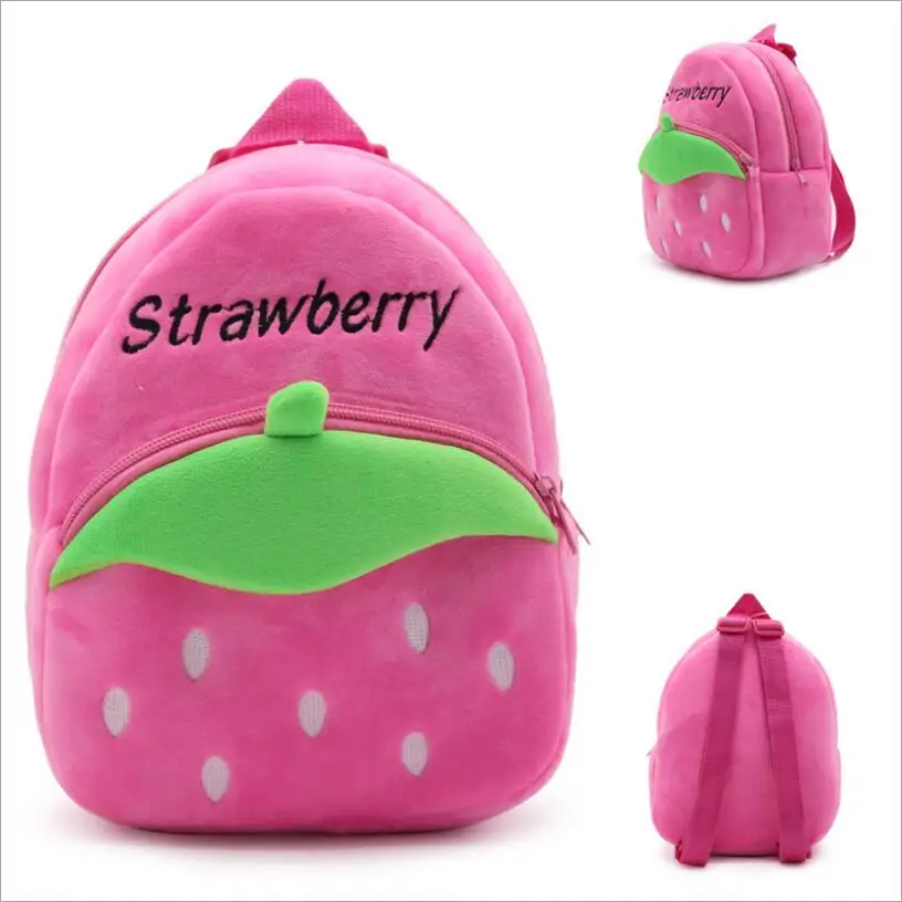Cute baby school bag cartoon mini plush backpack for kindergarten kids boys girls gift student Children lovely schoolbag | Багаж и сумки