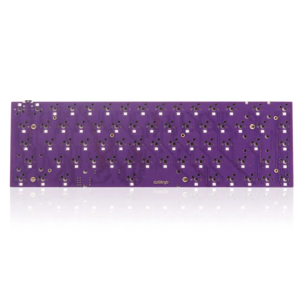 DZ65 RGB Горячая замена PCB type C Интерфейс для DIY механическая клавиатура подходит