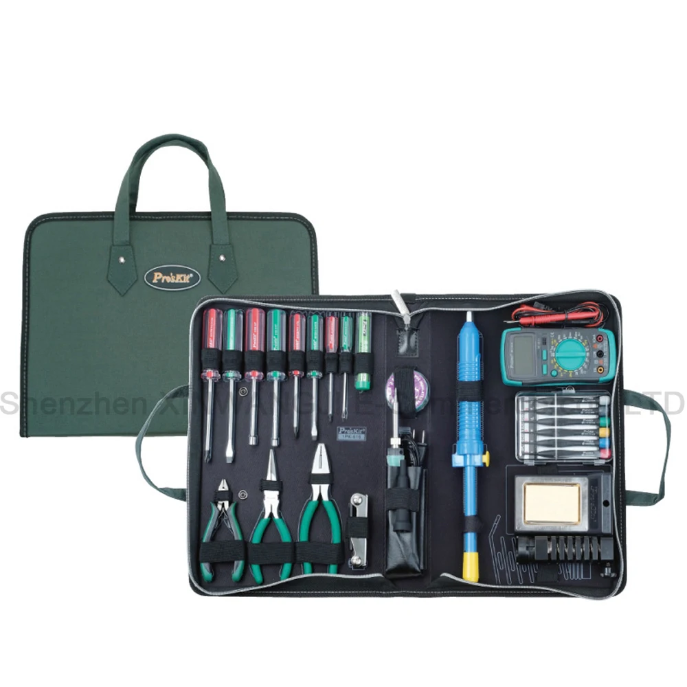Набор инструментов Pro'skit 1PK 616B 1 для электронного обслуживания набор электрика с