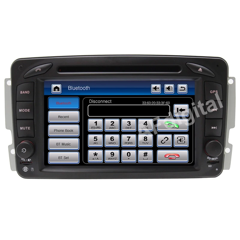 2 Din 7 дюймов Автомобильный dvd-плеер для Mercedes Benz W209 W203 W168 M ML W163 W463 Viano W639 Vito Vaneo