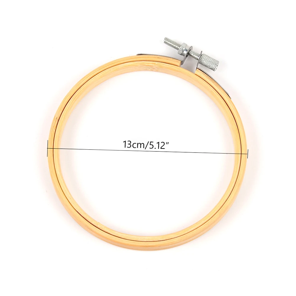 13cm Вышивка на кольцах 13 см, 18 см, 23 см, 30 см, 34 см, 36 см - Цвет: 13cm