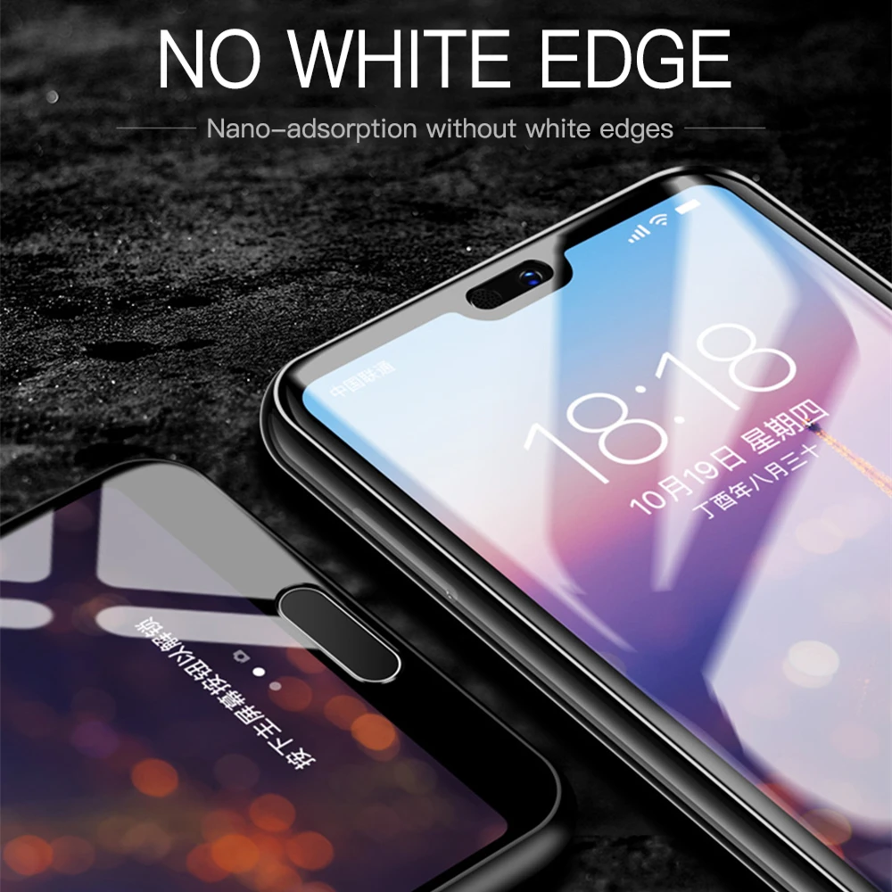Закаленное стекло 9D с полным покрытием для Huawei P30 P10 P20 Lite Pro Plus Защитная пленка