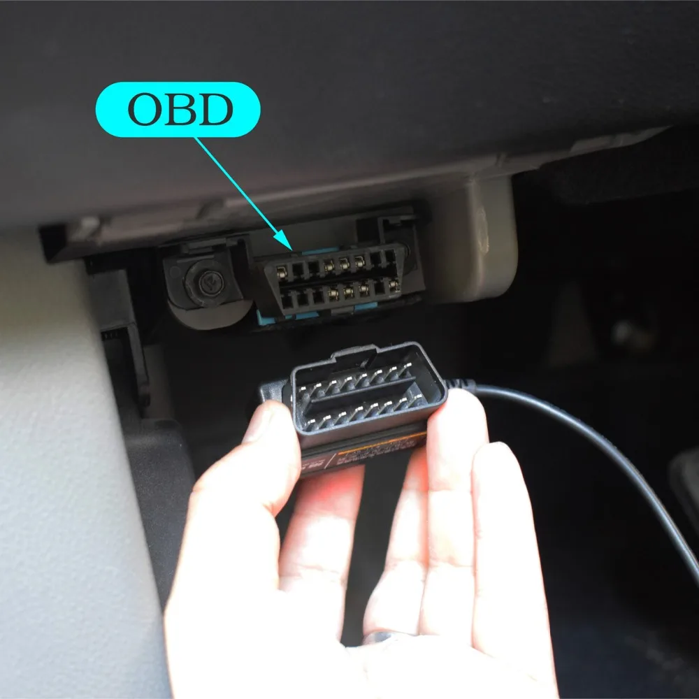 Xcgaoon OBD 16 Булавки автомобиля dc конвертер Модуль кабель с USB Порты и разъёмы